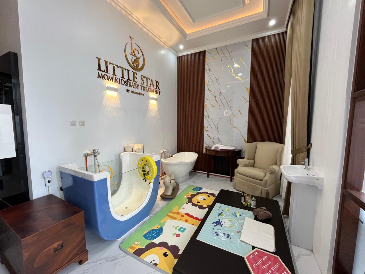 Lit Star Spa Background